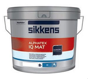 Sikkens глубокоматовая краска Alphatex IQ Mat